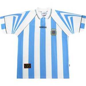 Camiseta Argentina Primera Equipacion Retro 1996