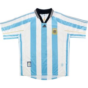 Camiseta Argentina Primera Equipacion Retro 1998