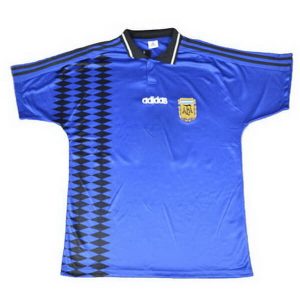 Camiseta Argentina Segunda Equipacion Retro 1994