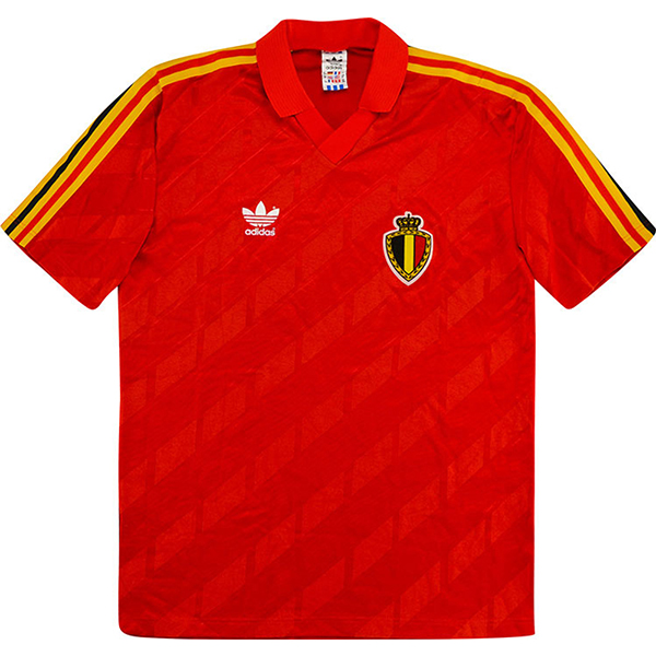 Camiseta Belgica Primera Equipacion Retro 1986