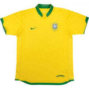 Camiseta Brasil Primera Equipacion Retro 2006