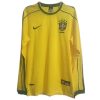 Camiseta Brasil Primera Manga Larga Equipacion Retro 1998