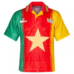 Camiseta Camerun Primera Equipacion Retro 1994