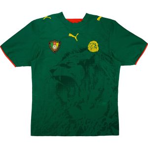 Camiseta Camerun Primera Equipacion Retro 2006