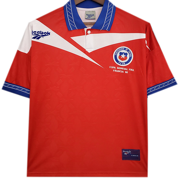 Camiseta Chile Primera Equipacion Retro 1998
