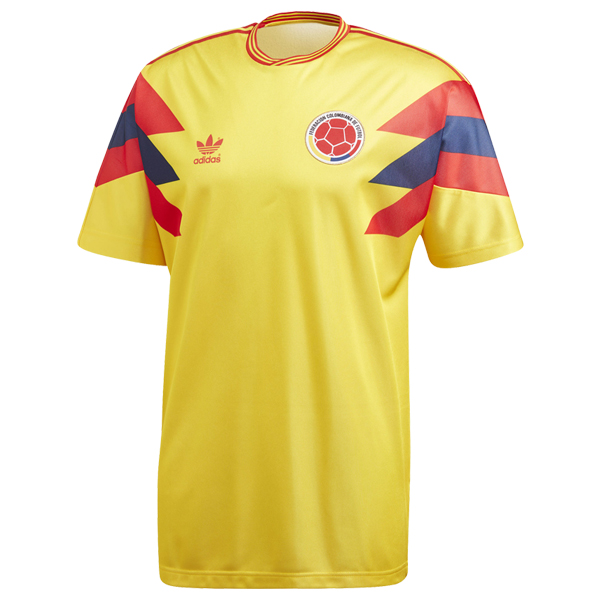 Camiseta Colombia Primera Equipacion Retro 1990