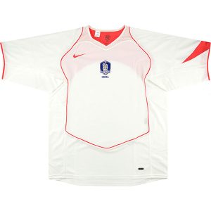 Camiseta Corea Del Sur Segunda Equipacion Retro 2004 2006