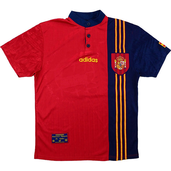 Camiseta España Primera Equipacion Retro 1996