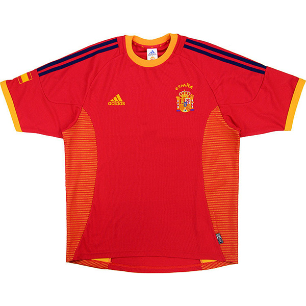 Camiseta España Primera Equipacion Retro 2002 2004
