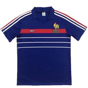 Camiseta Francia Primera Equipacion Retro 1983 1985