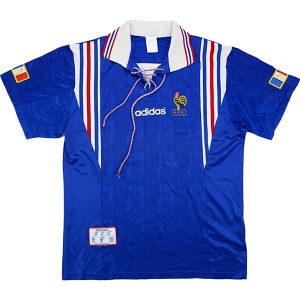 Camiseta Francia Primera Equipacion Retro 1996