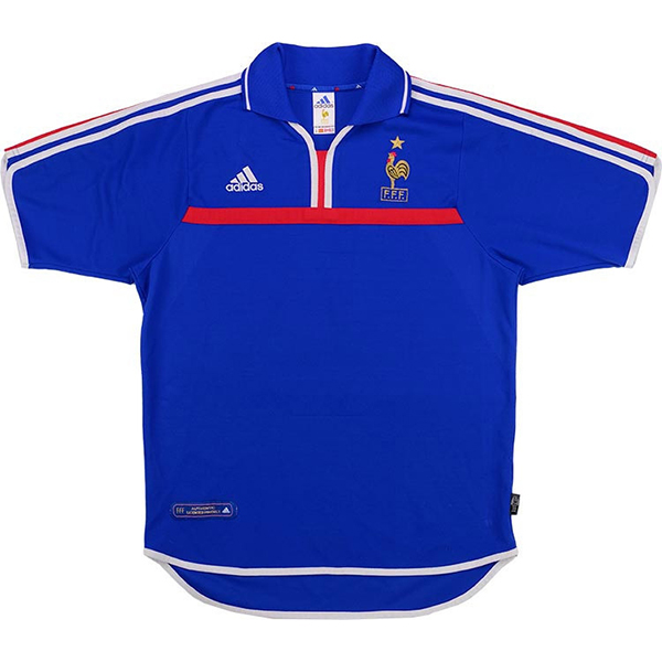 Camiseta Francia Primera Equipacion Retro 2000