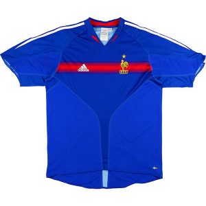 Camiseta Francia Primera Equipacion Retro 2004