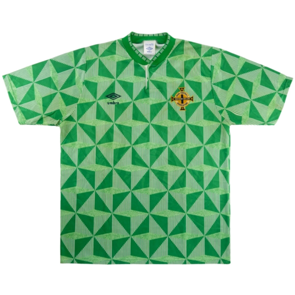 Camiseta Irlanda Del Norte Primera Equipacion Retro 1990 1992