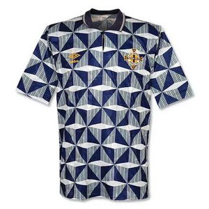 Camiseta Irlanda Del Norte Segunda Equipacion Retro 1990 1993