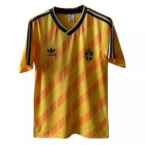 Camiseta Suecia Primera Equipacion Retro 1988