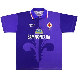 Camiseta ACF Fiorentina Primera Equipacion Retro 1995 1996