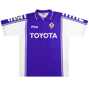 Camiseta ACF Fiorentina Primera Equipacion Retro 1999 2000