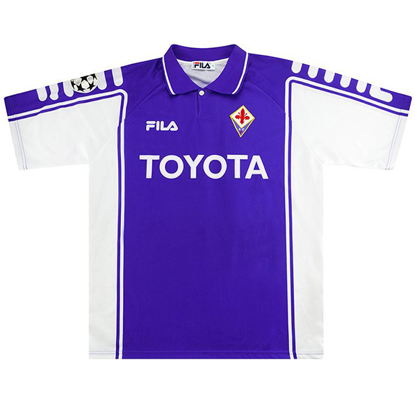 Camiseta ACF Fiorentina Primera Equipacion Retro 1999 2000