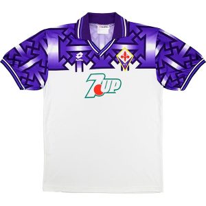 Camiseta ACF Fiorentina Segunda Equipacion Retro 1992 1993