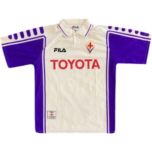 Camiseta ACF Fiorentina Segunda Equipacion Retro 1999 2000