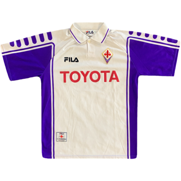 Camiseta ACF Fiorentina Segunda Equipacion Retro 1999 2000