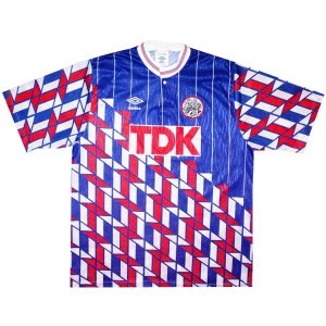 Camiseta Ajax De Ámsterdam Segunda Equipacion Retro 1990 1991