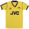 Camiseta Arsenal Segunda Equipacion Retro 1986 1988