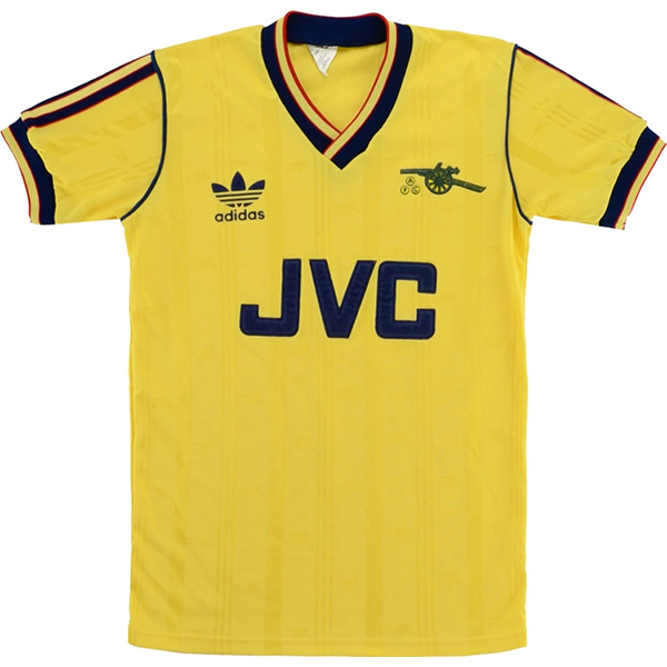 Camiseta Arsenal Segunda Equipacion Retro 1986 1988