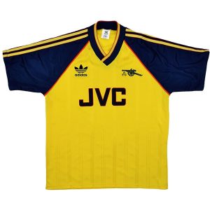 Camiseta Arsenal Segunda Equipacion Retro 1988 1991