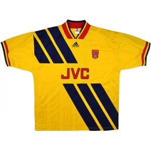 Camiseta Arsenal Segunda Equipacion Retro 1993 1994