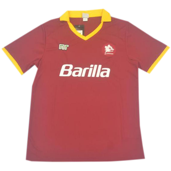Camiseta As Roma Primera Equipacion Retro 1989 1990