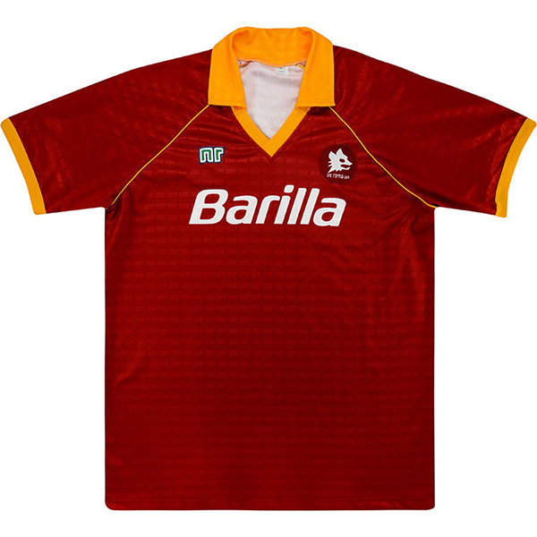 Camiseta As Roma Primera Equipacion Retro 1990 1991
