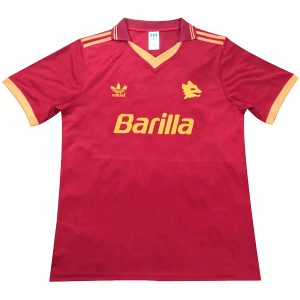 Camiseta As Roma Primera Equipacion Retro 1992 1994