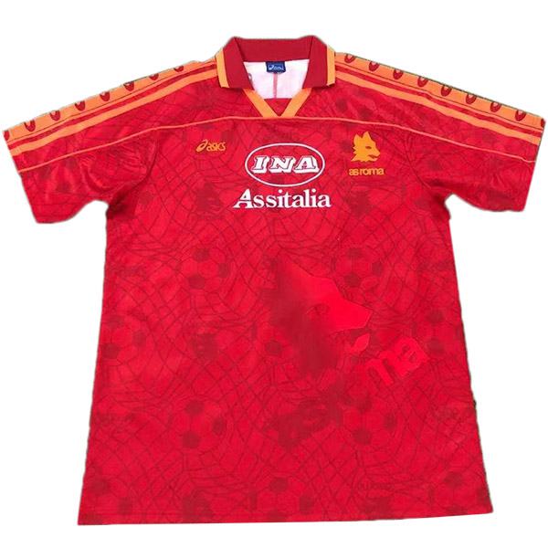 Camiseta As Roma Primera Equipacion Retro 1995 1996