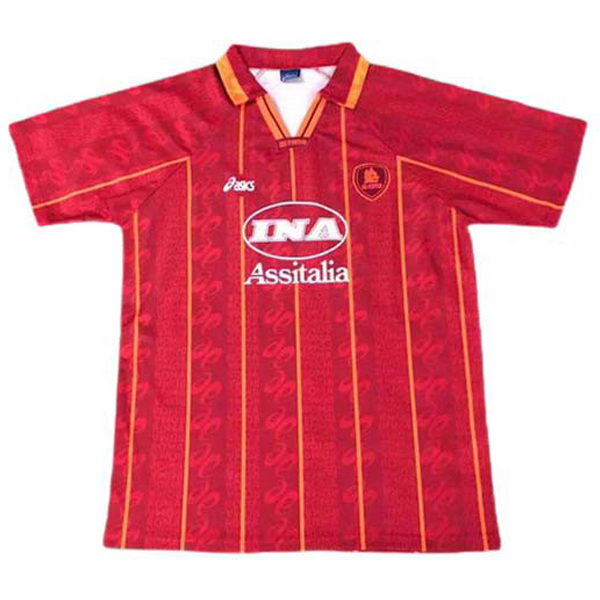Camiseta As Roma Primera Equipacion Retro 1996 1997