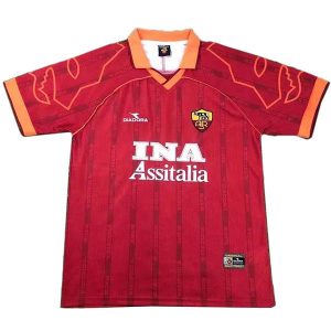 Camiseta As Roma Primera Equipacion Retro 1999 2000