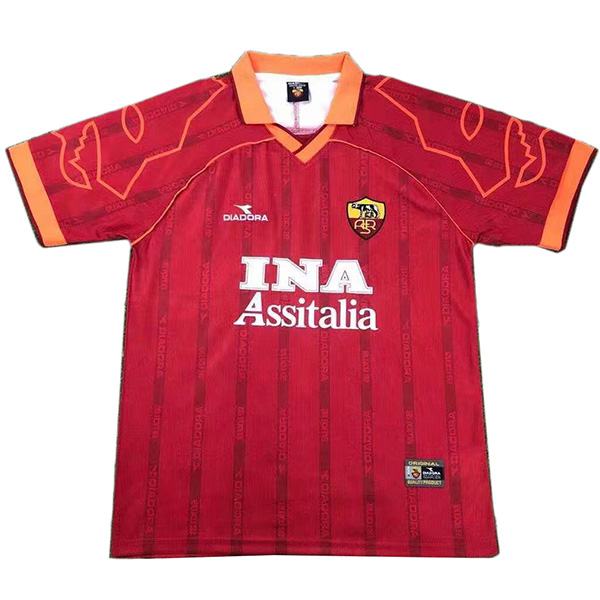 Camiseta As Roma Primera Equipacion Retro 1999 2000