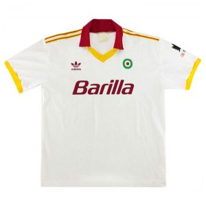 Camiseta As Roma Segunda Equipacion Retro 1991 1992