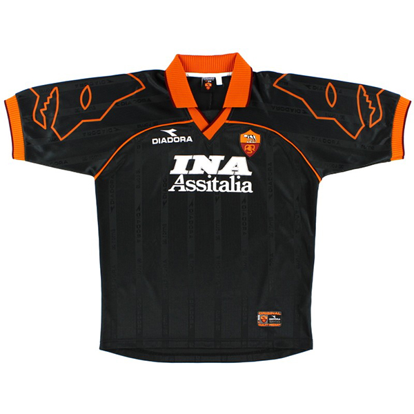 Camiseta As Roma Segunda Equipacion Retro 1999 2000