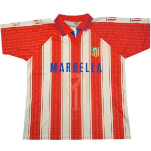 Camiseta Atlético De Madrid Primera Equipacion Retro 1995 1996