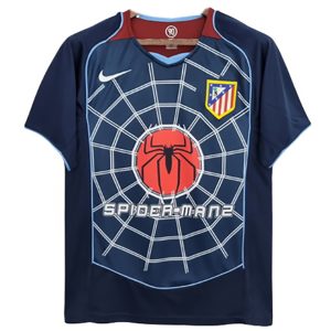 Camiseta Atlético De Madrid Segunda Equipacion Retro 2004