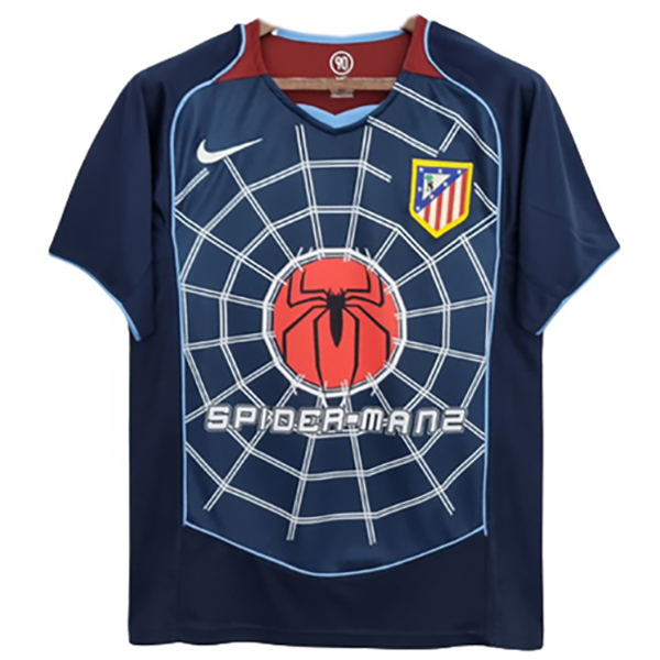 Camiseta Atlético De Madrid Segunda Equipacion Retro 2004