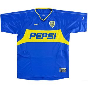 Camiseta Boca Juniors Primera Equipacion Retro 2003 2004