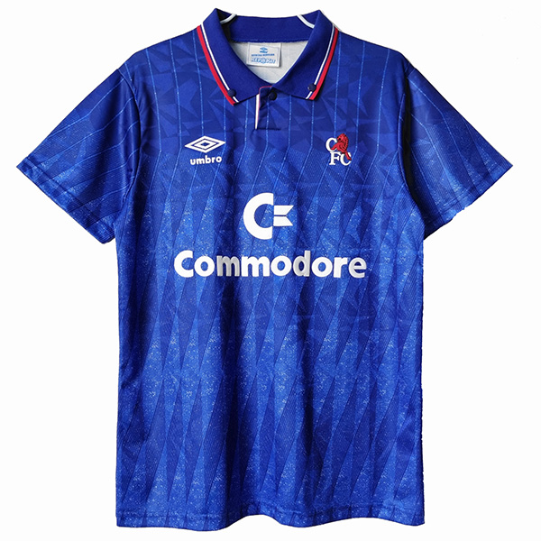 Camiseta Chelsea Primera Equipacion Retro 1989 1991