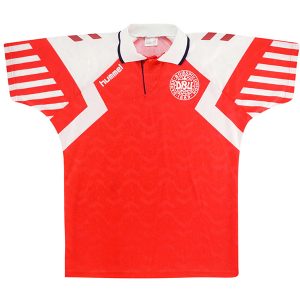 Camiseta Dinamarca Primera Equipacion Retro 1992