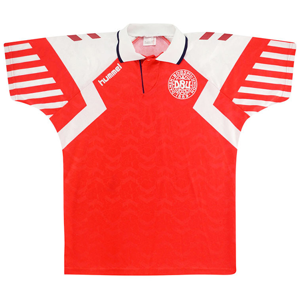 Camiseta Dinamarca Primera Equipacion Retro 1992
