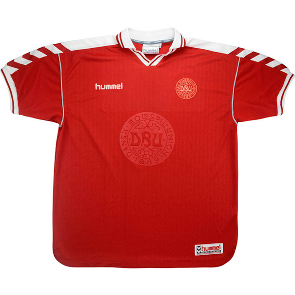 Camiseta Dinamarca Primera Equipacion Retro 1998
