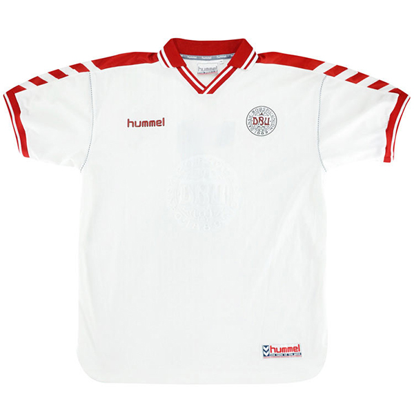 Camiseta Dinamarca Segunda Equipacion Retro 1998