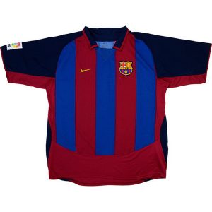 Camiseta FC Barcelona Primera Equipacion Retro 2003 2004